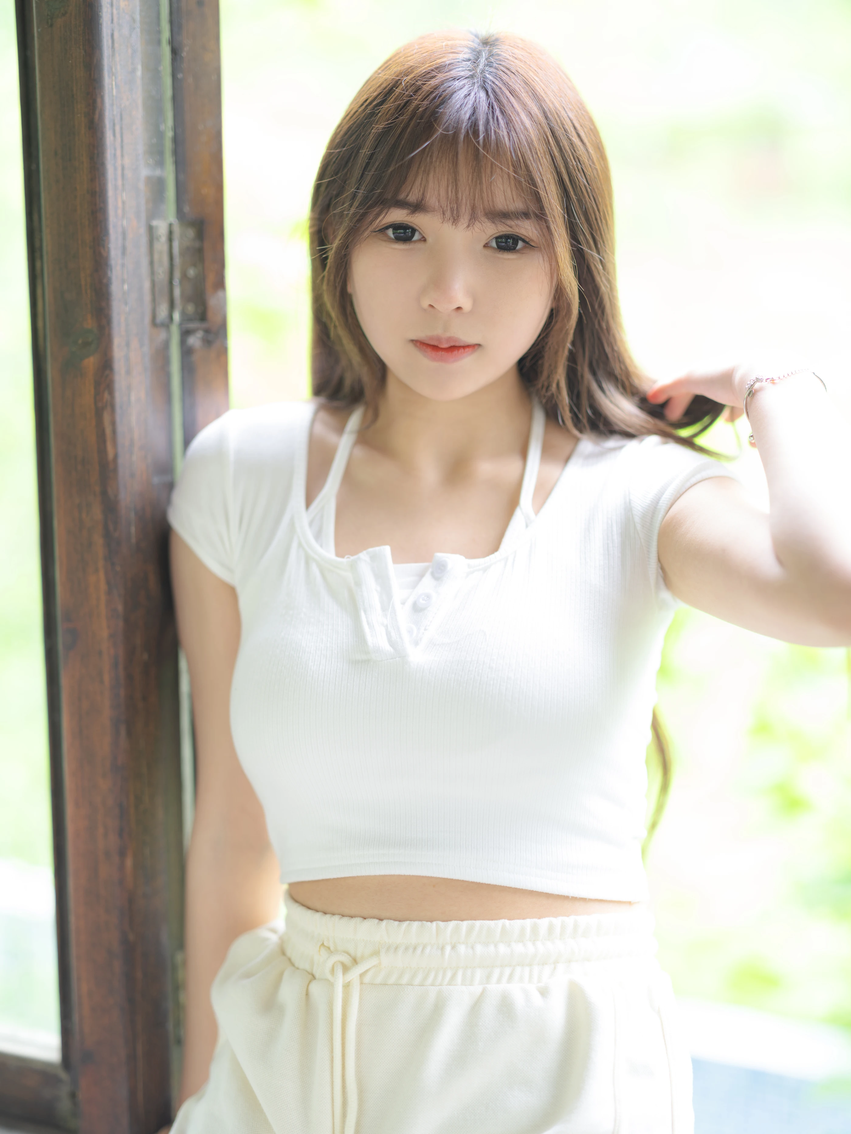 森萝财团 晴涩001 乃晴 肉丝 15D 超薄 [109P 1V]插图